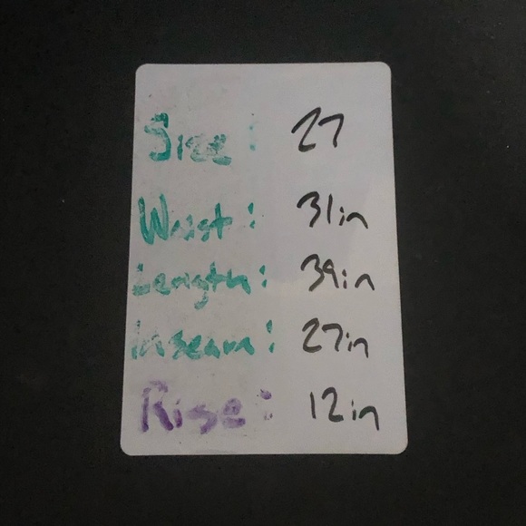 Madewell The Dad Jean Women's 27 Baggy Button Fly Straight High Rise Raw Hem - Picture 9 of 9